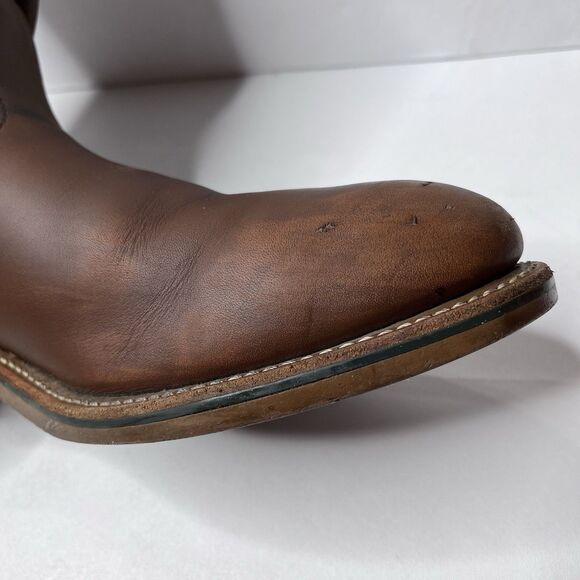 Red Wing 2265 Pecos Steel Toe Leather USA Nailseat Work Boots Men's Size 14B - Picture 12 of 16